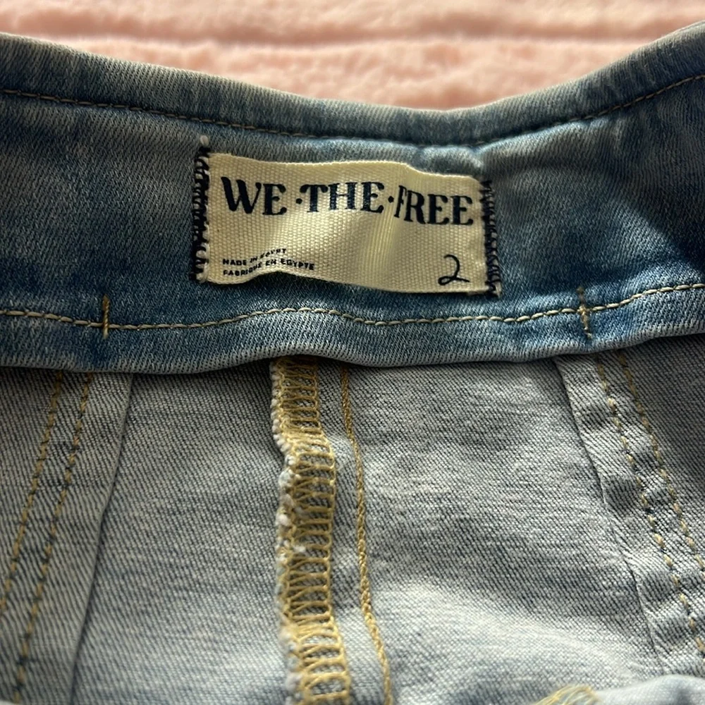 Free People Blue Pencil Mini Skirt Night Out - Picture 8 of 10